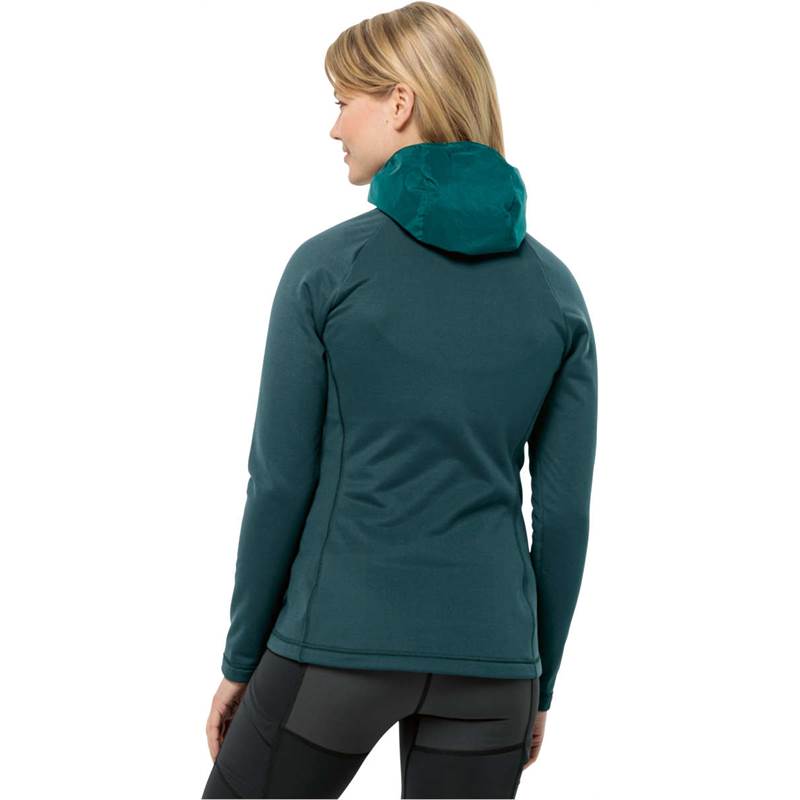 Jack Wolfskin Womens Tasman Down Hybrid Fleece Jacket-3